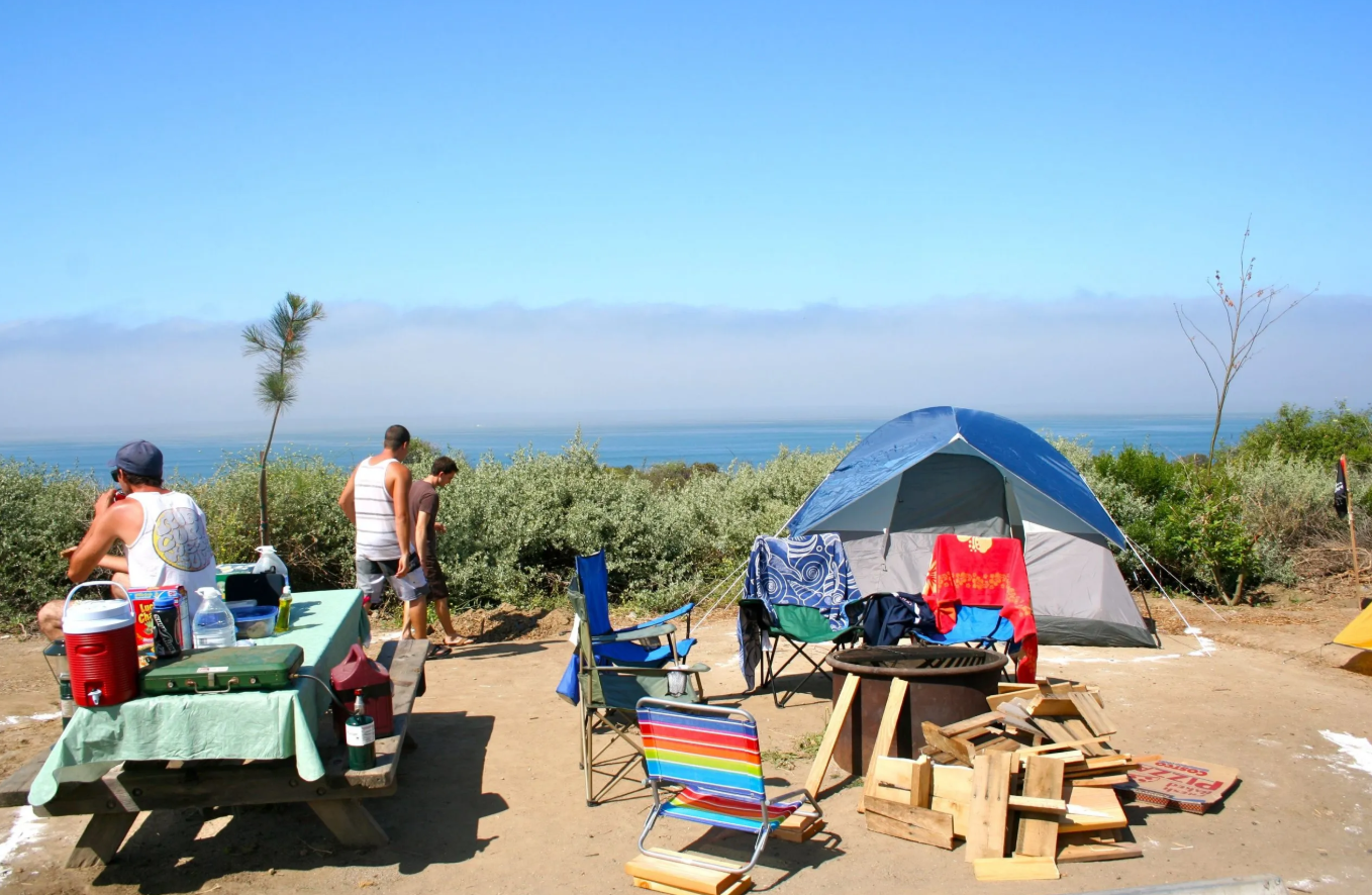 Camping with Xporia - Scenic Tent View